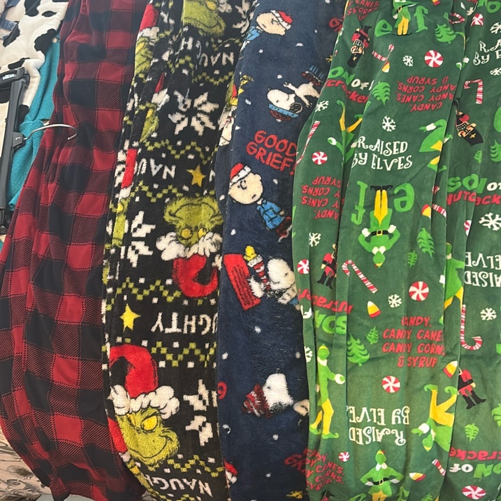 Festive Holiday Pajama Pants
